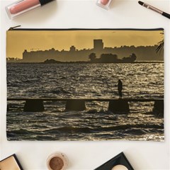 River Plater River Scene At Montevideo Cosmetic Bag (xxxl) 