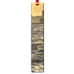 River Plater River Scene At Montevideo Large Book Marks by dflcprints