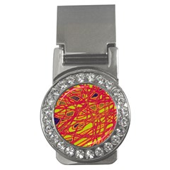 Orange Neon Money Clips (cz) 