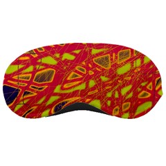 Orange Neon Sleeping Masks