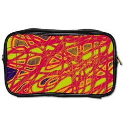 Orange Neon Toiletries Bags 2-side