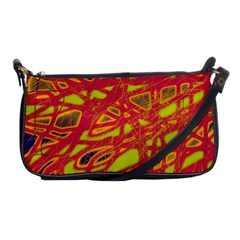 Orange Neon Shoulder Clutch Bags