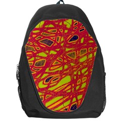 Orange Neon Backpack Bag