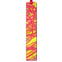 Orange Neon Large Book Marks