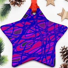 Blue Ornament (star) 