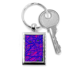 Blue Key Chains (rectangle) 