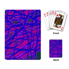 Blue Playing Card