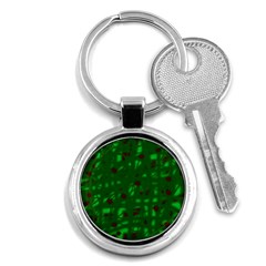 Green  Key Chains (round) 