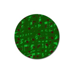 Green  Magnet 3  (round)