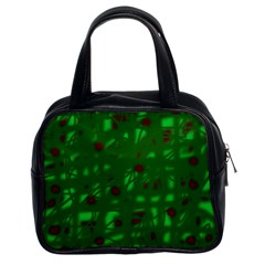 Green  Classic Handbags (2 Sides)