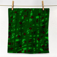 Green  Face Towel