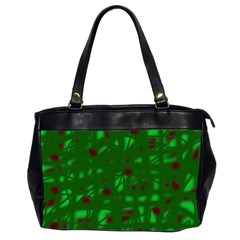 Green  Office Handbags (2 Sides) 