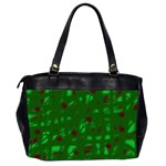 Green  Office Handbags (2 Sides)  Back