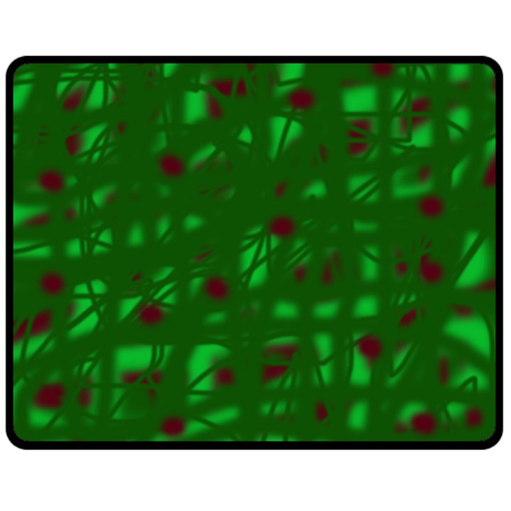 Green  Fleece Blanket (Medium) 