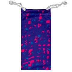 Blue And Pink Neon Jewelry Bags