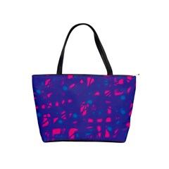 Blue And Pink Neon Shoulder Handbags