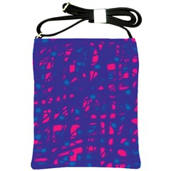 Blue And Pink Neon Shoulder Sling Bags