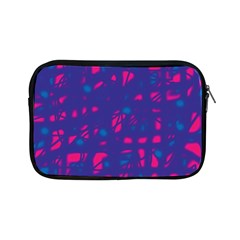 Blue And Pink Neon Apple Ipad Mini Zipper Cases by Valentinaart