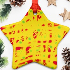 Yellow And Red Ornament (star) 