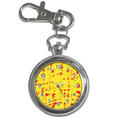 Yellow And Red Key Chain Watches