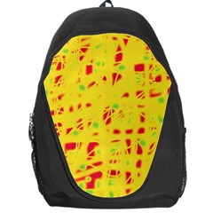 Yellow And Red Backpack Bag