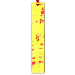 Yellow And Red Large Book Marks