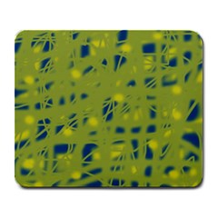 Green And Blue Large Mousepads