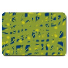 Green And Blue Large Doormat 