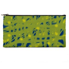 Green And Blue Pencil Cases