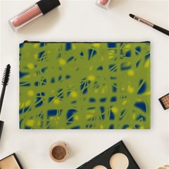 Green And Blue Cosmetic Bag (large) 