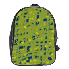 Green And Blue School Bags(large) 