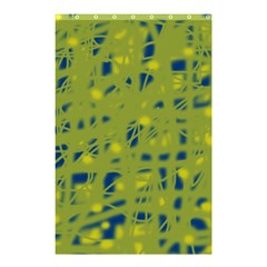 Green And Blue Shower Curtain 48  X 72  (small) 