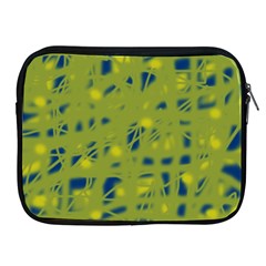 Green And Blue Apple Ipad 2/3/4 Zipper Cases