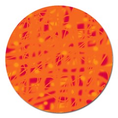 Orange Magnet 5  (round)