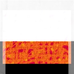 Orange Rectangular Jigsaw Puzzl