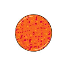 Orange Hat Clip Ball Marker (10 Pack)