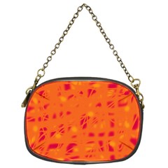 Orange Chain Purses (two Sides) 