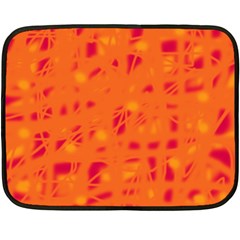 Orange Fleece Blanket (mini)