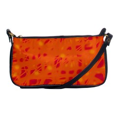 Orange Shoulder Clutch Bags