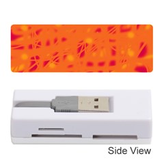 Orange Memory Card Reader (stick) 