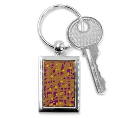 Brown And Purple Key Chains (rectangle) 