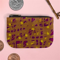 Brown And Purple Mini Coin Purses by Valentinaart