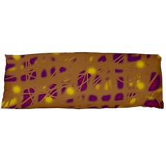 Brown And Purple Body Pillow Case (dakimakura)