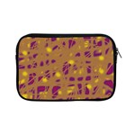 Brown and purple Apple iPad Mini Zipper Cases Front