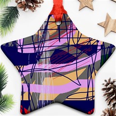 Abstract high art by Moma Ornament (Star) 