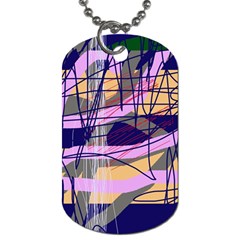 Abstract high art by Moma Dog Tag (One Side)