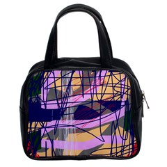 Abstract High Art By Moma Classic Handbags (2 Sides) by Valentinaart