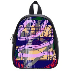 Abstract high art by Moma School Bags (Small) 