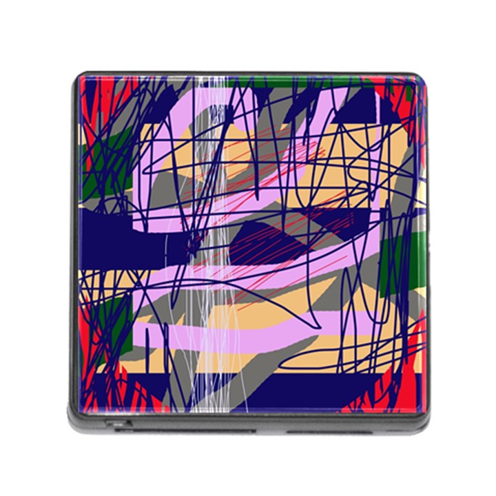 Abstract high art by Moma Memory Card Reader (Square)