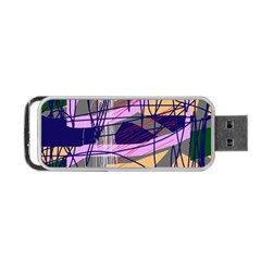 Abstract high art by Moma Portable USB Flash (Two Sides)